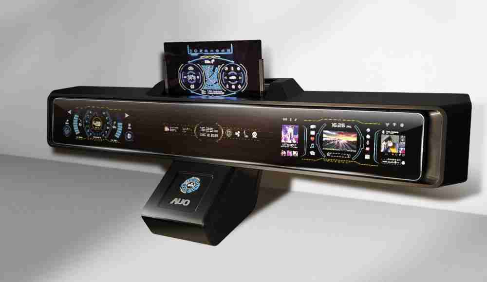 财神娱乐Micro LED沉浸式车舱显示方案结合 可卷式、、、、可伸缩的Micro LED应用并可呈现不同的质感纹路，，，，展现人性化设计